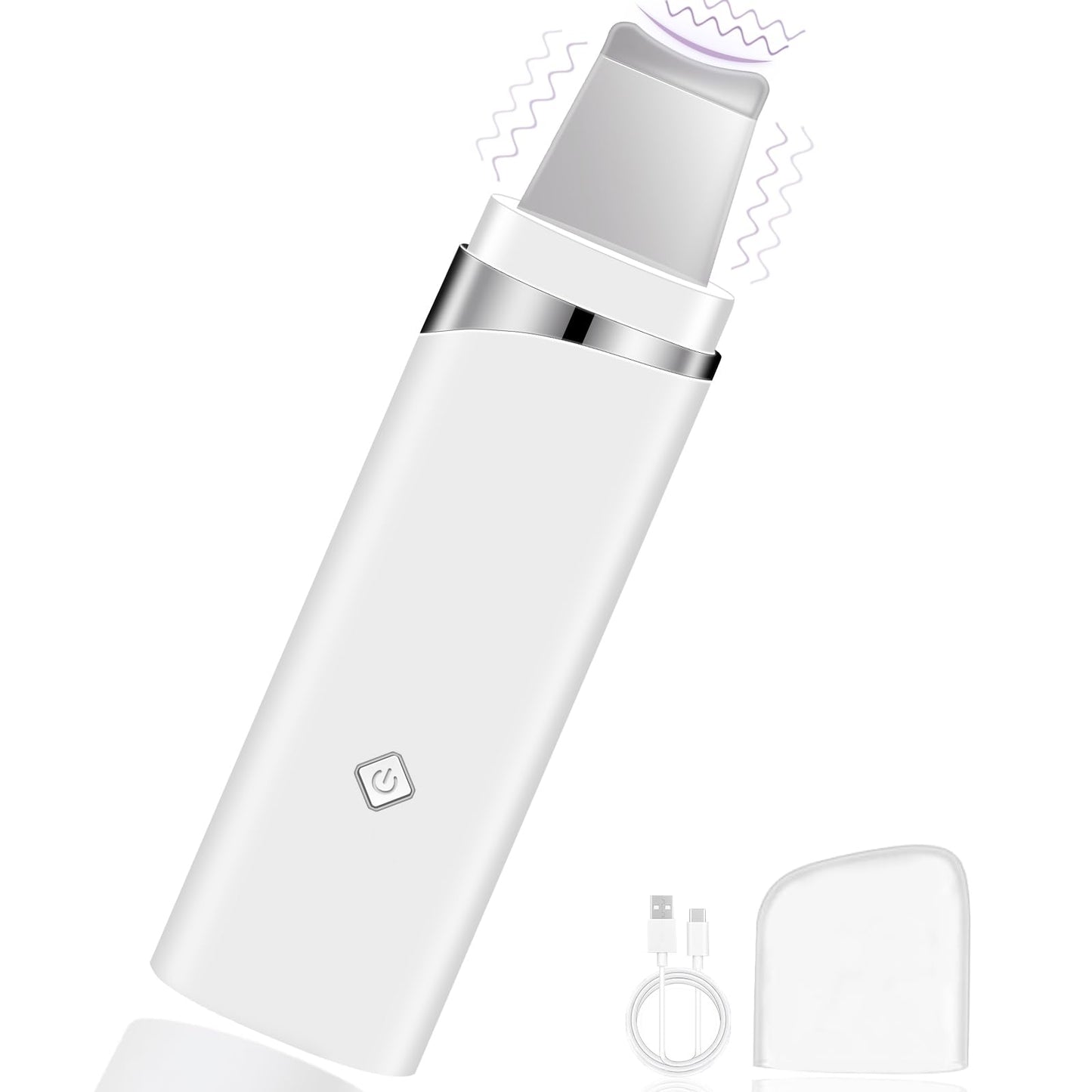 Lixeszt Multifunctional Facial Spatula Pore Cleaner Tool for Deep Cleansing，Serum Infusion， Skin Lifting，Pore Cleansing with Timer Function for Facial Skincare Gift Remov