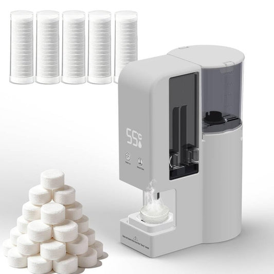 Towel Heater - Hot Towel Warmer Dispenser for Spa & Home Use | Includes 100 Towels