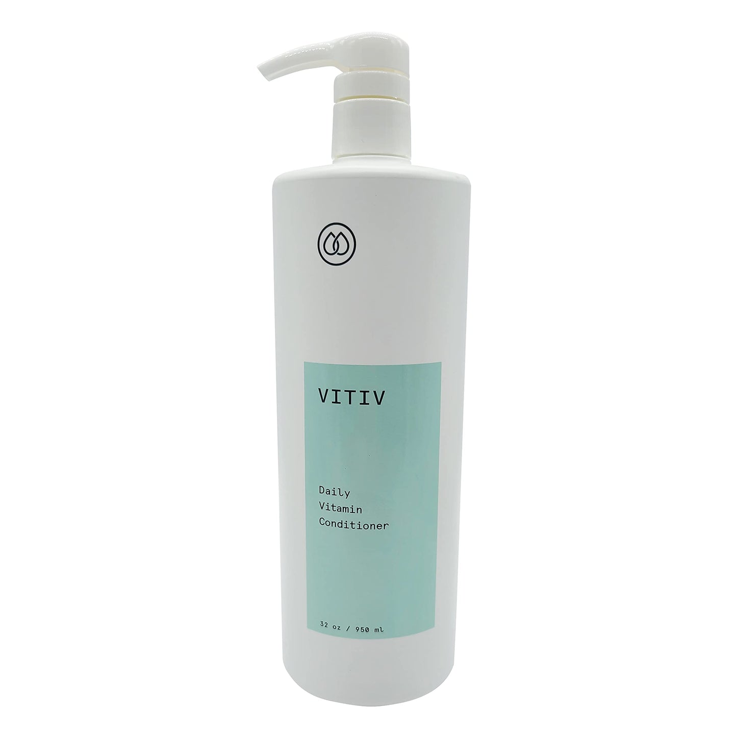 VITIV Daily Vitamin Conditioner | For All Hair Types | Made With Natural Ingredients | No Silicones, No Parabens, No Residue | Vegan (32 oz)