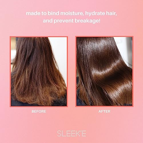 Sleek'e Silk'e Repair Therapy Deep Conditioning Hair Mask - 17.9 Fl Oz - Vegan, Paraben & Sulfate-Free Treatment for Hair Nourishment