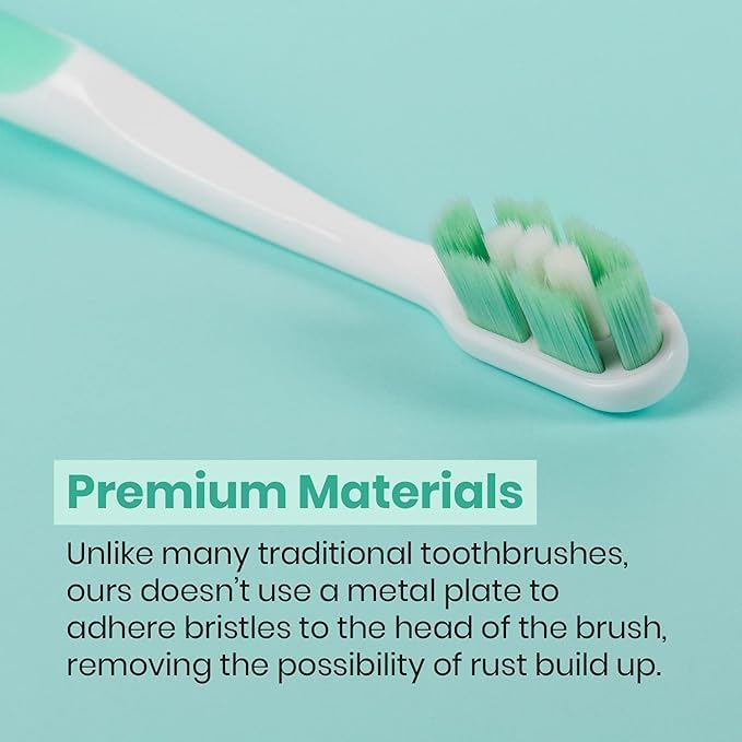 Lindo Ultrafine Toothbrush for Sensitive Gums - 4 Pack, 12,000+ Bristles