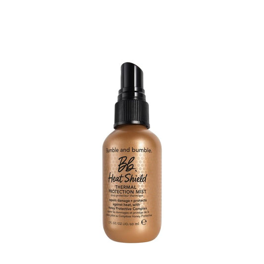 Bumble and bumble. Heat Shield Thermal Protection Hair Mist | Frizz Control, Damage Repair, Heat Protection, Prevents Breakage, Color Safe | For Curly, Wavy, Straight Hair | Mini Travel Size, 2 Fl Oz