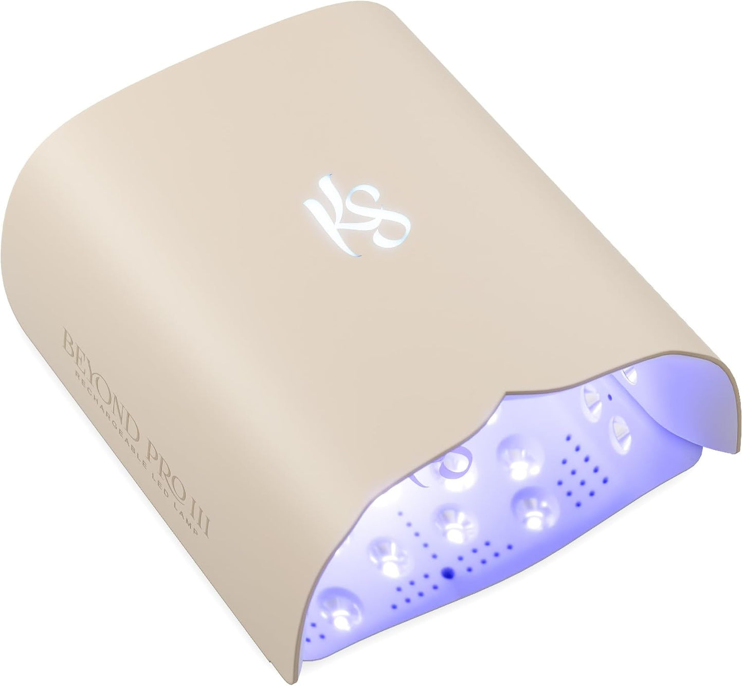 KIARA SKY Beyond Pro V3 UV LED Nail Lamp - Cordless Rechargeable Gel Light with Smart Sensor & Low Heat Mode | Full-Hand Coverage