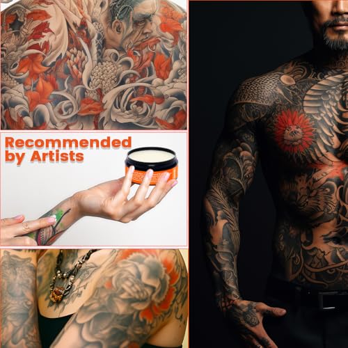Body Candy Unscented Tattoo Balm - 1.7 Ounce Natural Aftercare