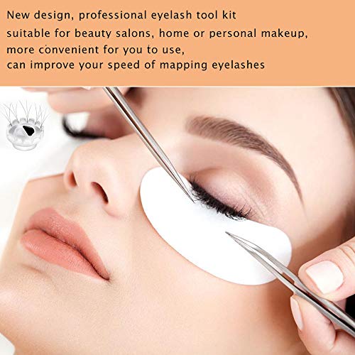 200 Pack Eyelash Extension Glue Holder Rings - Sturdy Plastic Cups