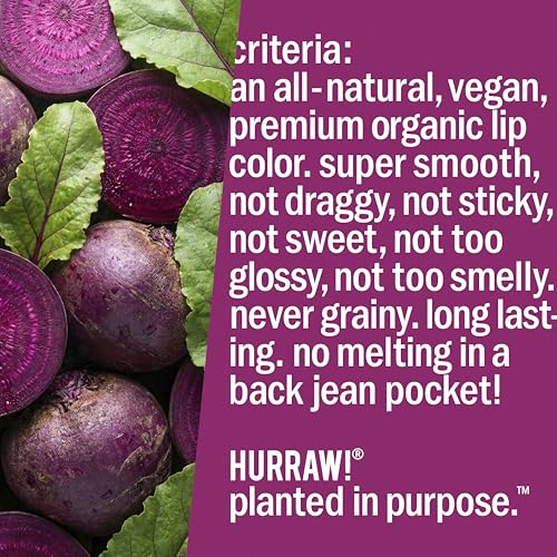 Hurraw! Plantcolor Lip Color №3 - Pink/Purple Vegan Balm