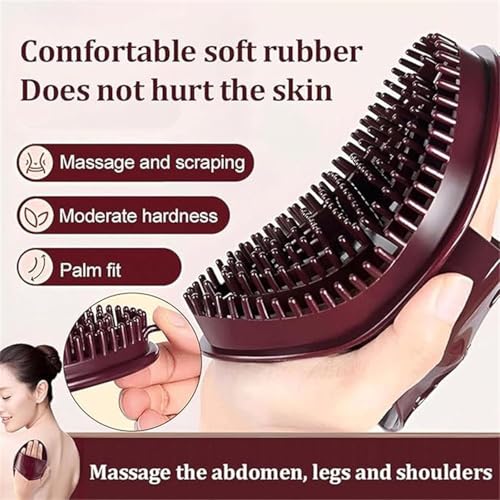 2-Pack Meridian Massage Brush for Full Body Relaxation