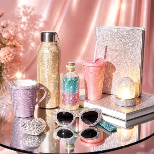 36,000 Pcs 3mm Flatback Rhinestone Kit with B7000 Glue and Precision Tools