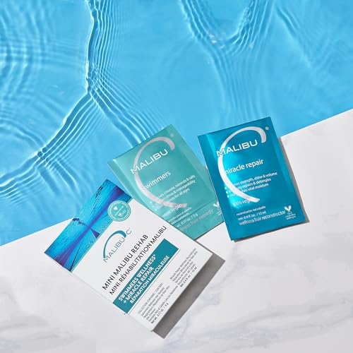 Malibu C Mini Rehab Swimmers Hair Repair Kit - 2 Count