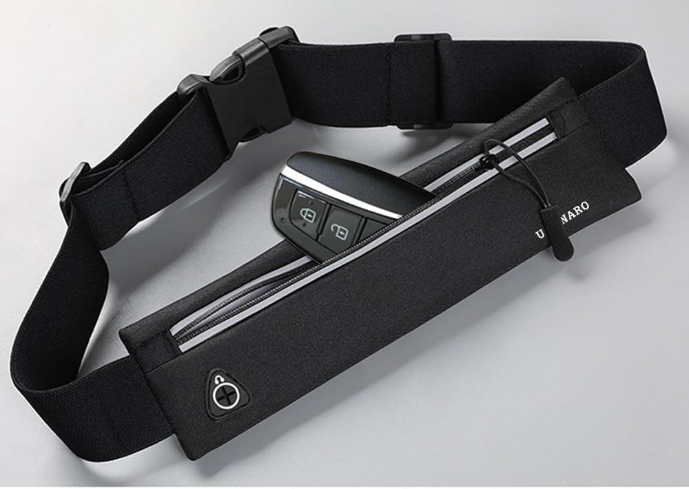 Slim Running Belt Fanny Pack | Phone Holder for Men & Women - Adjustable Waist Pack for Workouts, Fits All Phones