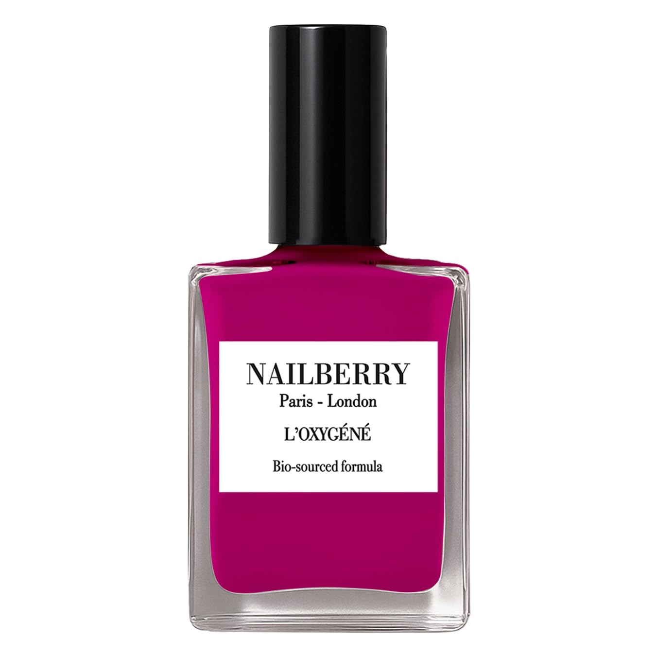 Oxygenated Nail Lacquer - Rose Blossom Pastel Pink | 12-Free Vegan Nail Polish | UV Protected Long-Wear | 15 ml