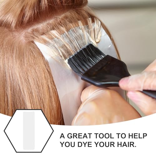 Luxshiny 2Pcs Transparent Hair Highlighting Board for Balayage & Foiling