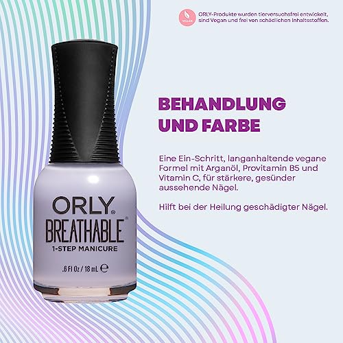 Orly Breathable Nail Lacquer - Treatment & Color - Patience and Peace 18ml