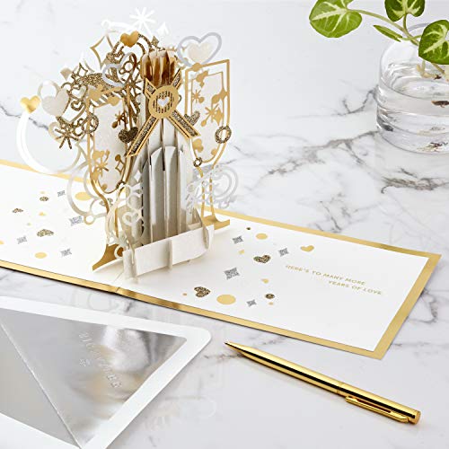 Hallmark Signature Anniversary Pop-Up Card - Champagne Cheers