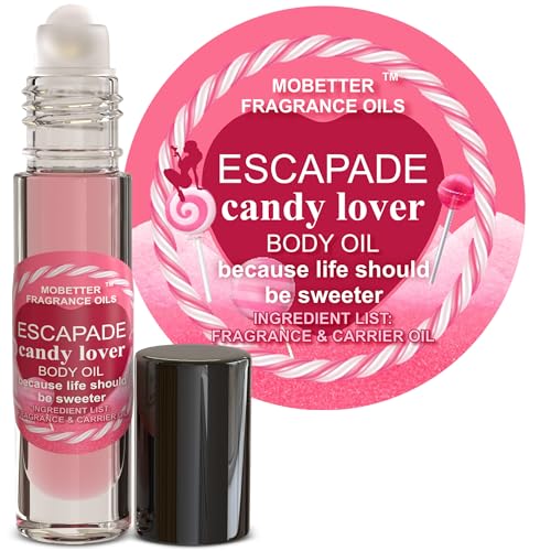 Escapade Candy Lover Perfume Oil - 10ml Roll-On by Mobetter Fragrance Oils