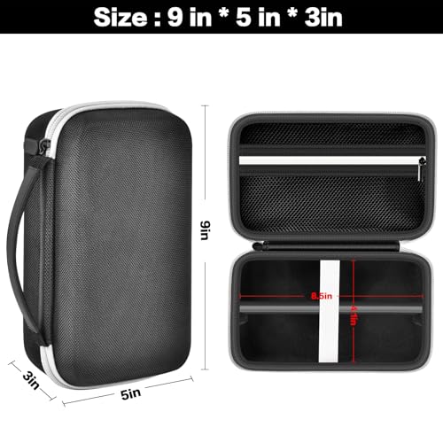 Grapsa Black Hair Trimmer Case for Cordless Clipper Kits