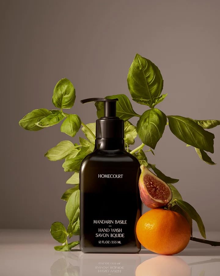 Homecourt Hand Wash - Gentle Cleanser & Hydrating Formula | Steeped Rose, 12 fl oz