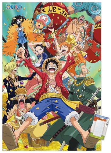 One Piece Fishman Island Wall Poster with Mount - 22.37" x 34"