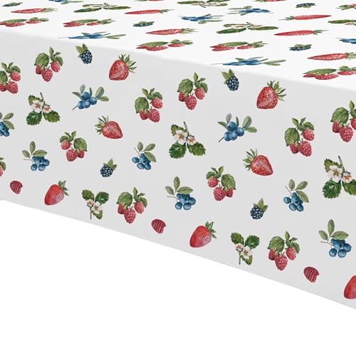 Berry Birthday Party Tablecloth Set - 3 Disposable Table Covers