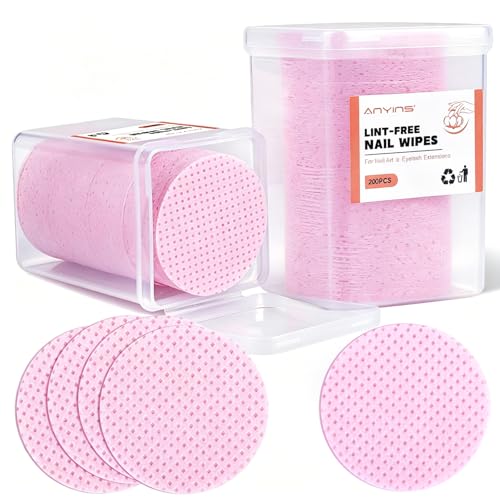 Lint-Free Nail Wipes - 400PCS Non-Woven Absorbent Pads