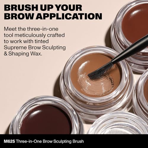 Morphe M625 3-in-1 Brow Sculpting Brush for Natural & Laminated Brows