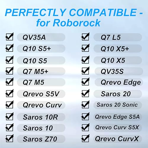 Roborock QV35A Side Brush - Tangle-Free Cleaning for Q10, S5+, Q7 M5+