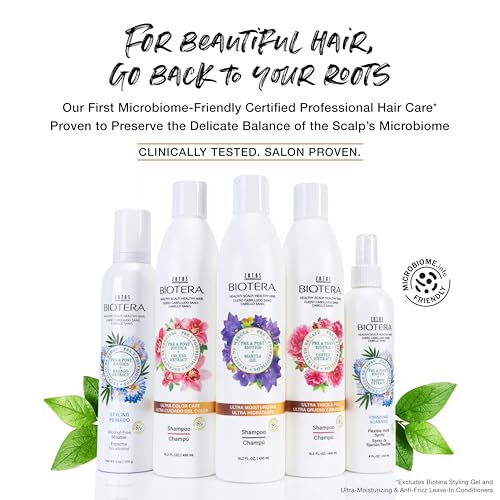 Biotera Moisturizing Shampoo for Dry Fine Hair with Coconut & Shea Butter