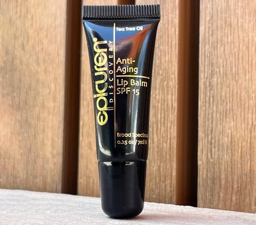 Epicuren Discovery Lip Balm SPF 15 Tea Tree 0.25 oz – Medicated Lip Care