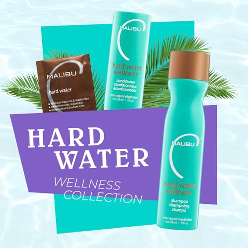 Malibu C Mini Rehab Hair Care Set - Hard Water Remedy Packets