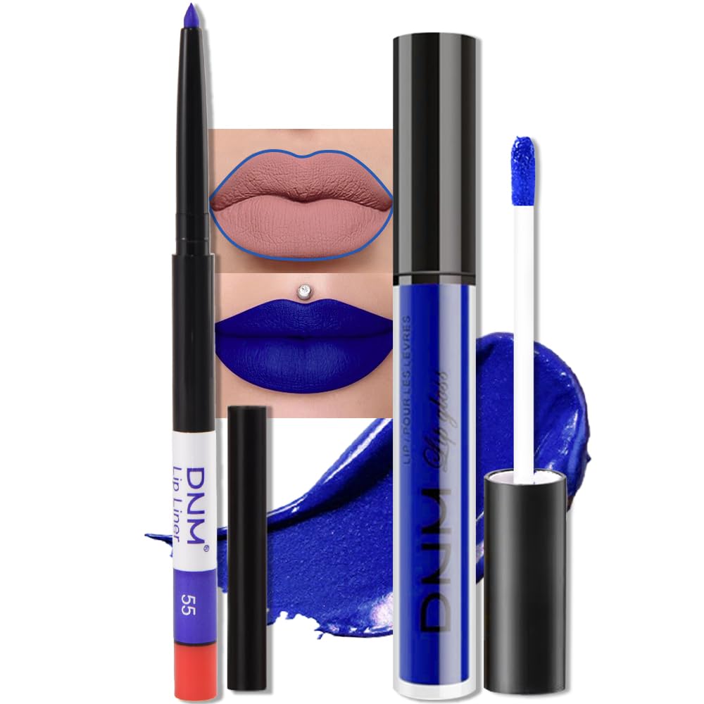 Medium Brown Beige Lip Liner & Matte Lipstick Set - Vegan, Long-Lasting, Waterproof | 2 Pcs