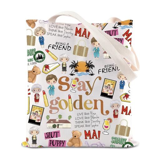ENSIANTH Movie Tote Bag for Golden Girls Fans - Perfect Gift