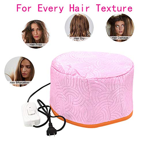 Electric Hair Thermal Steamer Cap for Deep Conditioning & Hair Spa