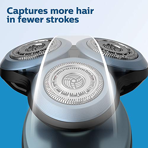 Philips Norelco Genuine SH60/72 Shaving Heads Compatible with Norelco Shaver Series 6000