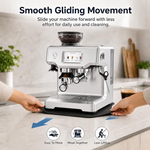 Silicone Espresso Machine Mat for Breville 880 - Anti-Slip & Sliding