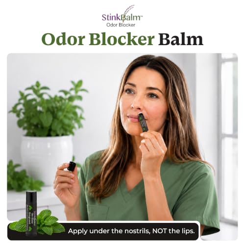 StinkBalm Original Mint & Menthol Under-Nose Odor Masking Balm
