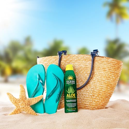 Ocean Potion Aloe Vera After Sun Body Spray - Cooling & Hydrating 6 oz