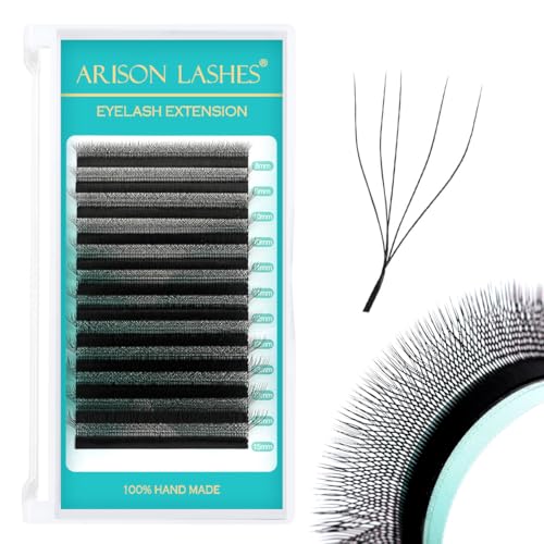 Y5D Premade Fans Eyelash Extensions 0.07 L Curl 8-15mm Mix
