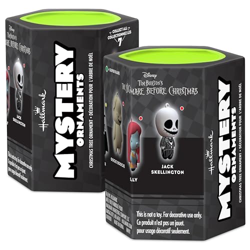 Disney Tim Burton's Nightmare Before Christmas Blind Box Ornaments - Set of 2