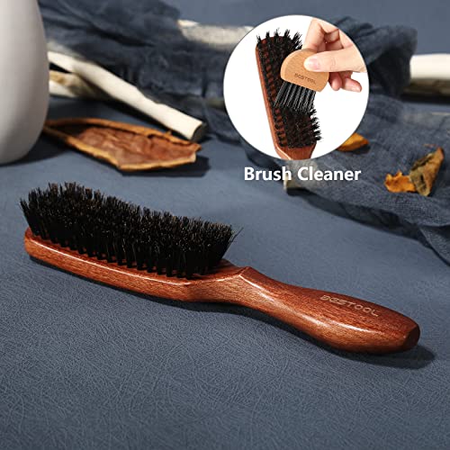 BESTOOL Boar Bristle Hair Brush for Detangling & Styling