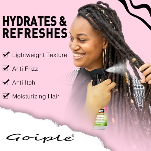 Rose Water & Castor Oil Hair Moisturizing Spray for Locs - 250ML