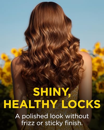 Andalou Naturals Brilliant Shine Hair Spray - Sunflower & Citrus, 8.2 fl oz