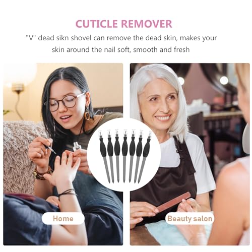 Minkissy Cuticle Remover Nail File Combo 6.29 in - Dual Use Tool