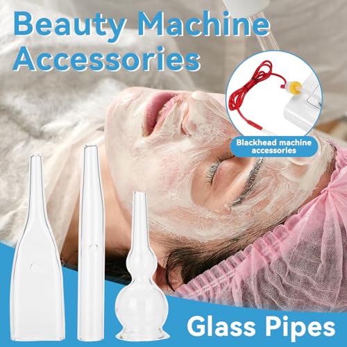 Blackhead Removal Glass Tube Kit - 3 Pcs Facial Pore Vacuum Tools