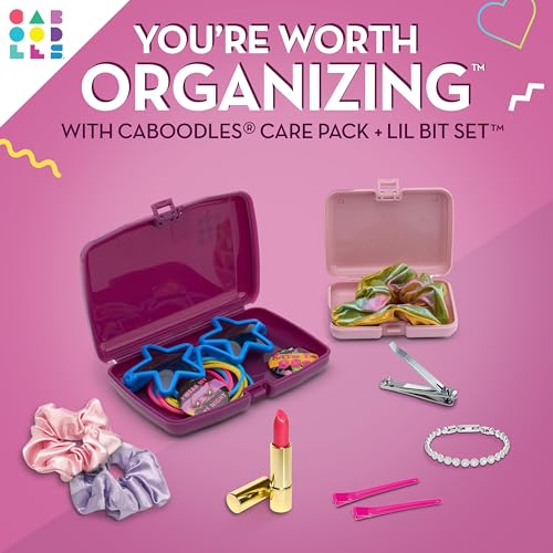 Caboodles Care Pack & Lil Bit Set - Compact Travel Makeup Organizers
