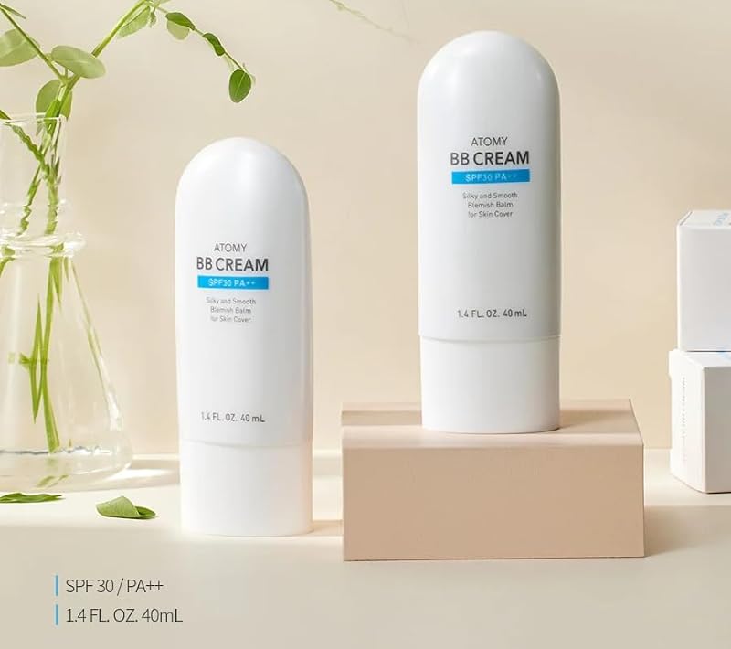 Korean BB Cream SPF30 PA++ 40ml - Hydrating & Sun Protection Makeup & Skincare