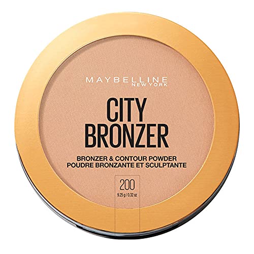 Maybelline City Bronzer Powder - Bronzer & Contour, Medium Tones, 0.32 oz