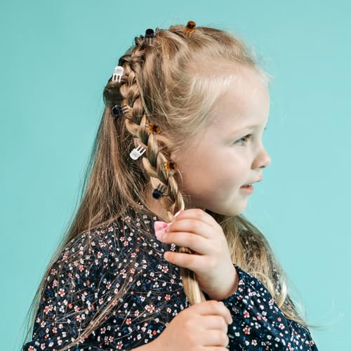100 Pack Mini Hair Claw Clips for Women & Girls - Durable Plastic