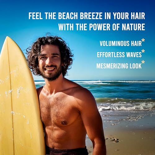 BATCI Sea Salt Spray for Men - Instant Volume & Texture, Lightweight Hair Styling Spray for Effortless Beach Waves, 6.8 fl oz
