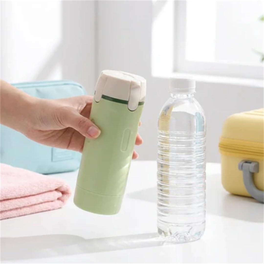 Pourpod 4-in-1 Travel Bottle - Versatile Green Design for On-the-Go Hydration