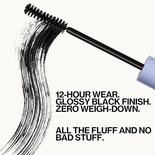 Pacifica Vegan Collagen Fluffy Lash Mascara - Black Volumizing & Lengthening